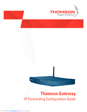 THOMSON Gateway Configuration Manual