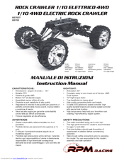 RPM racing BS702T Instruction Manual