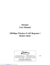 Delton WF2411 User Manual