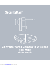 SecurityMan SM-401 Instruction Manual