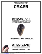 12Volt DirectStart CS423 Installation Manual