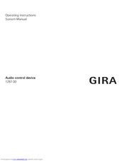 GIRA 1287 00 Operating Instructions Manual