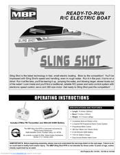 mbp Sling shot Operating Instructions Manual