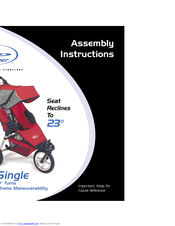 Baby Jogger City Single Assembly Instructions Manual