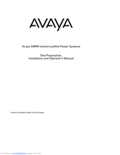 Avaya S9RM Installation And Operator's Manual