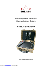 Beam RST825 SatRADIO User And Installation Manual