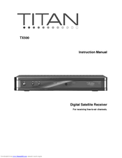 Titan TX500 Instruction Manual