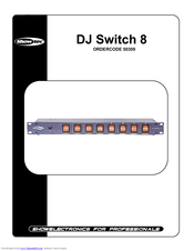 Showtec DJ Switch 8 Product Manual