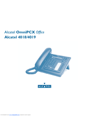 Alcatel OmniPCX Office 4018 User Manual