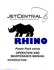 RHINO Power Pack series Operation Manual