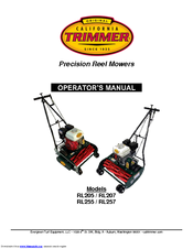 California Trimmer RL205 Operator's Manual