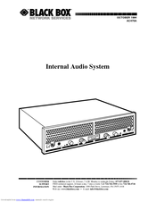 Black Box AC470A Manual