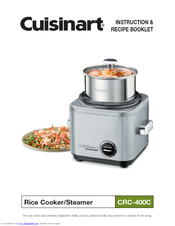 Cuisinart CRC-400C Instruction/Recipe Booklet