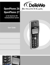 DeTeWe OpenPhone 26 User Manual