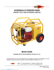 GMP 34484 Operation & Maintenance Manual