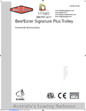 BeefEater Signature Plus Trolley Assembly Instructions Manual
