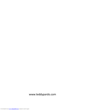 TeddyPardo TeddyCapPlus Owner's Manual