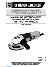Black & Decker G900 Instruction Manual
