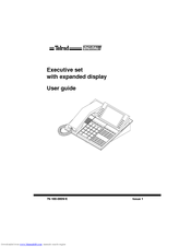 Telrad Executive set with expanded display User Manual