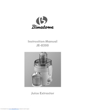 Binatone JE?8200 Instruction Manual