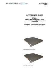 TANDBERG EN8000 Reference Manual