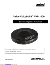 Arrive VoicePoint AVP-1000 User Manual