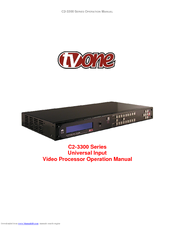 TVone C2-3300 Series Operation Manual