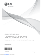 LG MS3882XRSK Owner's Manual