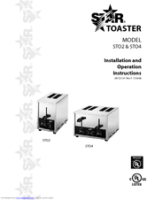 Star Manufacturing STO2 Installation And Operation Instructions Manual
