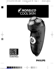 Philips Norelco CoolSkin 6711X Manual