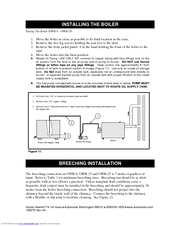 Econo Heat OWB-50 Installation & Operation Manual