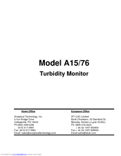 Analytical Technology A76 Owner's Manual