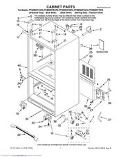 Dacor PF36BNDFAGPA Parts List