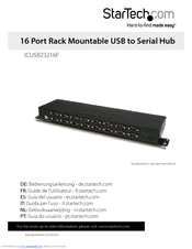 StarTech.com ICUSB23216F User Manual