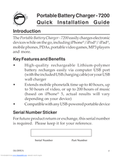 SIIG 7200 Quick Installation Manual