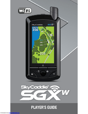 SkyCaddie SGXw Player's Manual