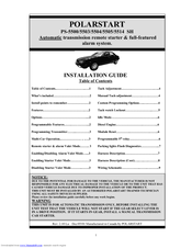 POLARSTART PS-5514 SH Installation Manual