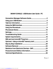 ZTE SKINNY DONGLE User Manual