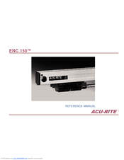 AcuRite ENC 150 Reference Manual