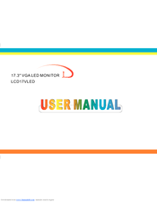 LG LCD17VLED User Manual