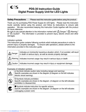 CCS PDS-30 Instruction Manual