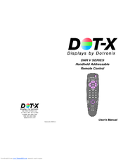 Dot-x DNR V SERIES User Manual