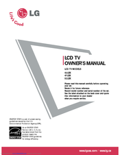 LG 52LBX Owner's Manual