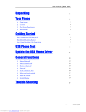 QBest SX-06L User Manual