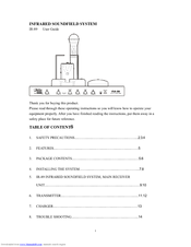 Sound Fields IR-89 User Manual