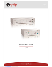 Equip Desktop KVM Switch Manual