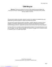 Precor C844 User Manual