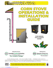 Canadian Comfort Industries Corn Stove Operations & Installation Manual