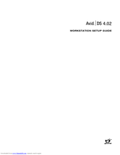 Avid Technology DS 4.02 Setup Manual