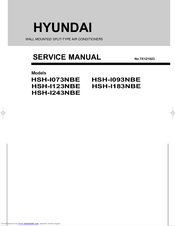 Hyundai HSH-I073NBE Service Manual